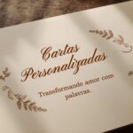 Eu vou escrever uma carta romantica personalizada.