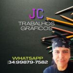 Eu vou fazer serviços de design gráfico