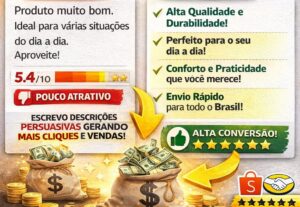 Eu vou Transformar seu anúncio em texto vendedor