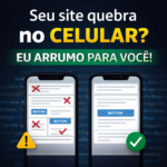 Eu vou ajustar a responsividade do seu site
