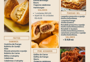 Eu vou fazer Cardápio para sua loja, banner, logomarca