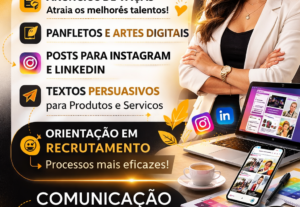 Eu vou fazer Divulgações criativas e soluções em recrutament...