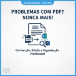Eu vou converter, editar, juntar ou comprimir seus arquivos