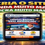 Eu vou fazer um site profissional para converter mais.