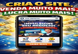 Eu vou fazer um site profissional para converter mais.