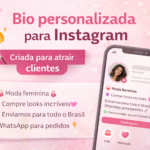 Eu vou Criar bio profissional para Instagram