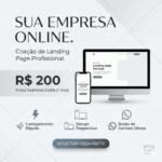 Eu vou criar uma landing page minimalista e responsiva