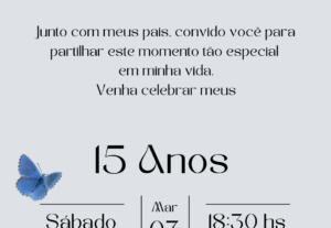 Eu vou Criar convite digital personalizado em até 24hs