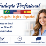 Eu vou fazer sua Tradução Profissional PT-EN-ES