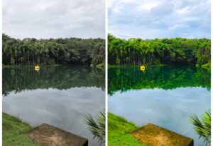 Eu vou remover objetos, pessoas e ajustar a cor até 5fotos