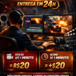 Eu vou fazer a sua edição com takes cinimatográficos em 24h