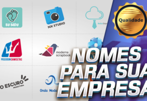 Eu vou criar 10 nomes de sucesso para sua empresa