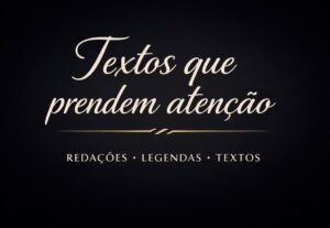 Eu vou criar textos criativos e legendas.