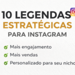 Eu vou Criar 10 legendas estratégicas para Instagram