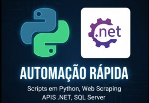 Eu vou criar um script de automação ou web scraping para voc...
