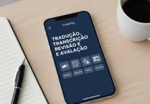 Eu vou Traduzir, transcrever, digitar, avaliar