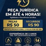 Eu vou criar uma peça juridica para você