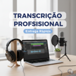 Eu vou fazer transcrição de áudio e vídeo revisada.