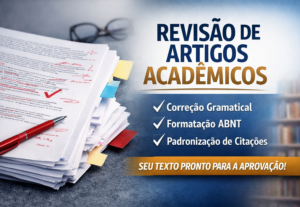 Eu vou Fazer revisão de artigos acadêmicos