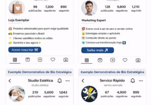 Eu vou transformar sua bio em máquina de vendas