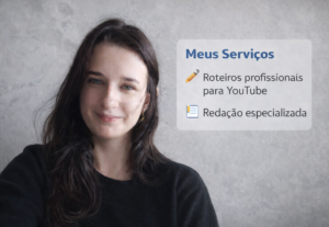 Eu vou escrever textos e roteiros sob medida