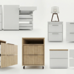 Eu vou Vender um pack de plano de corte de 4 criados mudo