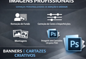 Eu vou criar um banner/cartaz para o seu serviço.