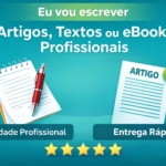 Eu vou criar um eBook profissional completo para você