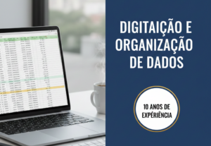 Eu vou digitar textos, planilhas e organização de arquivos.