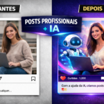 Eu vou criar 3 artes profissionais para você usando IA