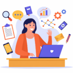 Eu vou fazer trabalhos administrativos/financeiros em geral