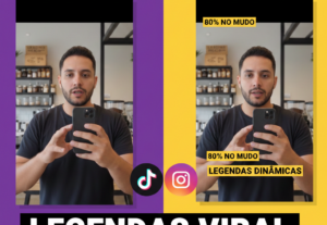 Eu vou legendar os seus videos Reels/TikTok