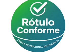 Eu vou fazer o rótulo/tabela nutricional conforme Anvisa