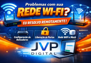 Eu vou resolver problemas na sua rede Wi-Fi