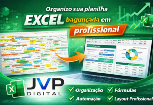 Eu vou Deixar sua planilha organizada e profissional