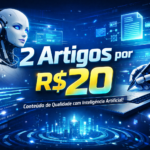 Eu vou Criar 2 Artigos de 500 Palavras em até 24h