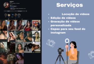 Eu vou gravar vídeos criativos para a sua empresa