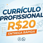 Eu vou criar ou organizar seu currículo profissional