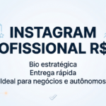 Eu vou Organizar sua Bio e deixo seu Instagram profissional