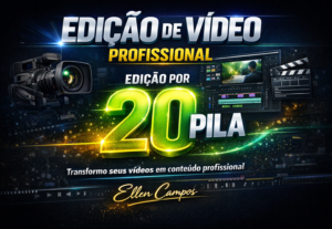 Eu vou fazer uma Edição de Vídeo Criativa e Rápida