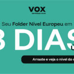 Eu vou criar seu Folder Nível Europeu com 2 folhas.