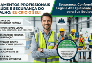 Eu vou Criar seu treinamento de saude e segurança do trabalh...