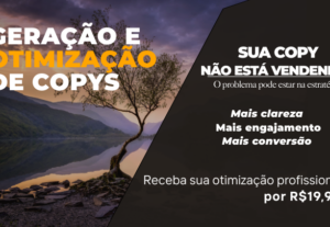 Eu vou melhorar sua copy para atrair o público certo