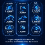 Eu vou Fazer design de logos originais, barato e com qualida...