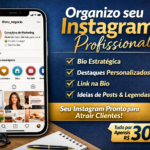 Eu vou Criar e organizar seu Instagram profissional completo