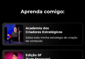 Eu vou fazer sua Página de vendas ou link na bio personaliza...