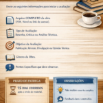 Eu vou escrever sua resenha, avaliar ou escrever eu e-book