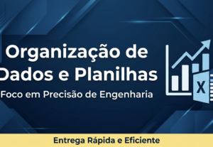 Eu vou organizar tudo, suas planilhas, dados e notas.