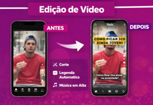 Eu vou editar vídeos, criar artes para Instagram.