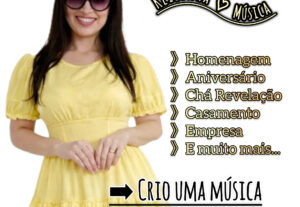 Eu vou criar uma música baseada na sua história.